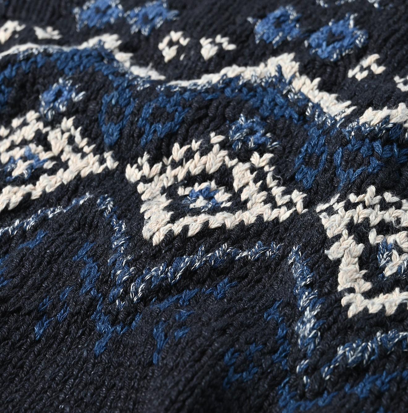 Indigo Nordic Aran Vest - 45R by 45rpm studio - Image 7