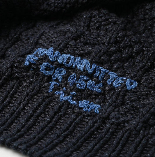 Indigo Nordic Aran Vest - 45R by 45rpm studio
