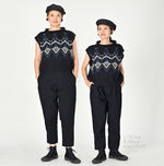 Indigo Nordic Aran Vest - 45R by 45rpm studio