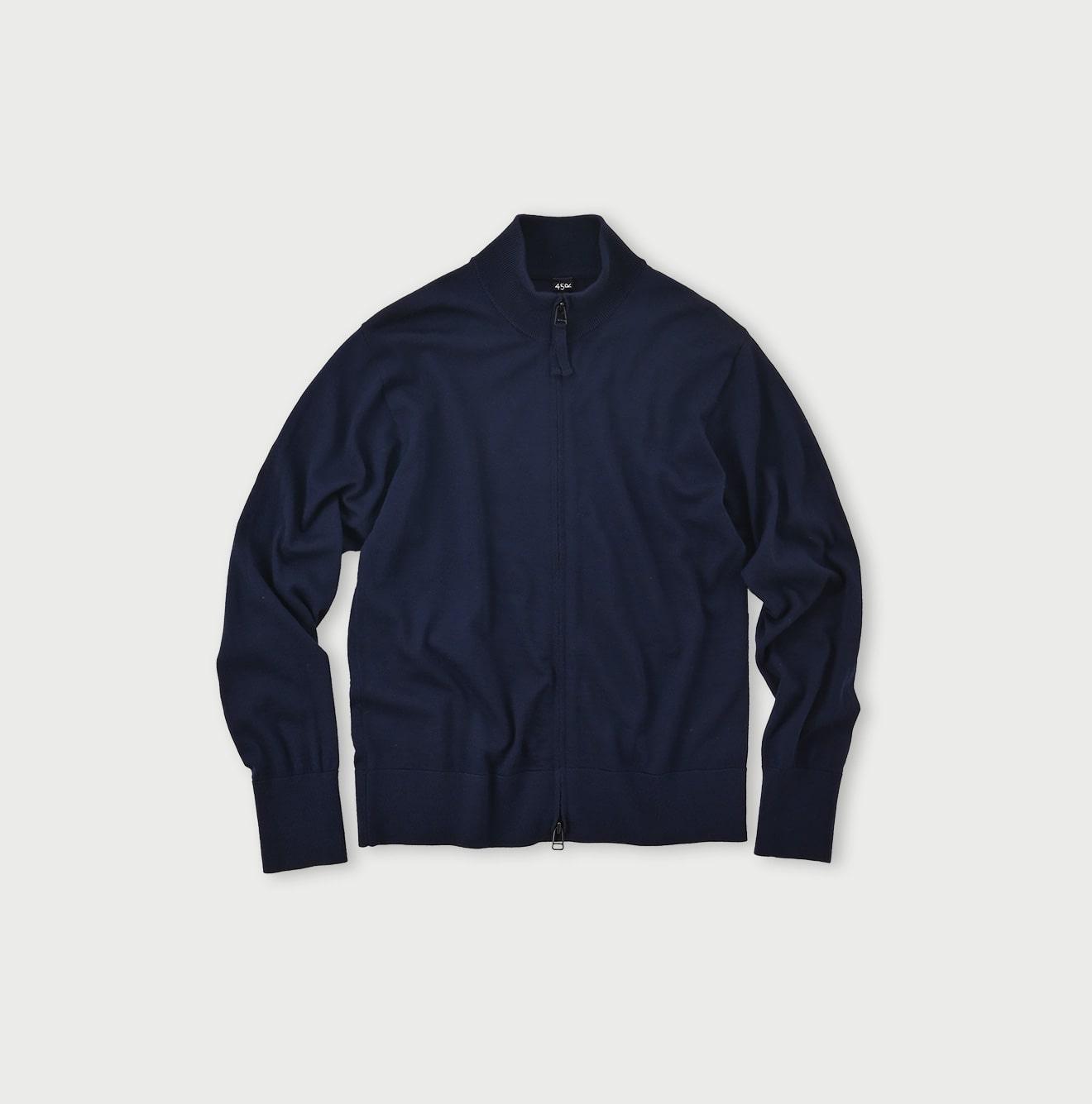 Light Wool Tenjiku Zipper Blouson - 45R by 45rpm studio - Image 1