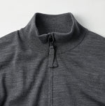 Light Wool Tenjiku Zipper Blouson - 45R by 45rpm studio