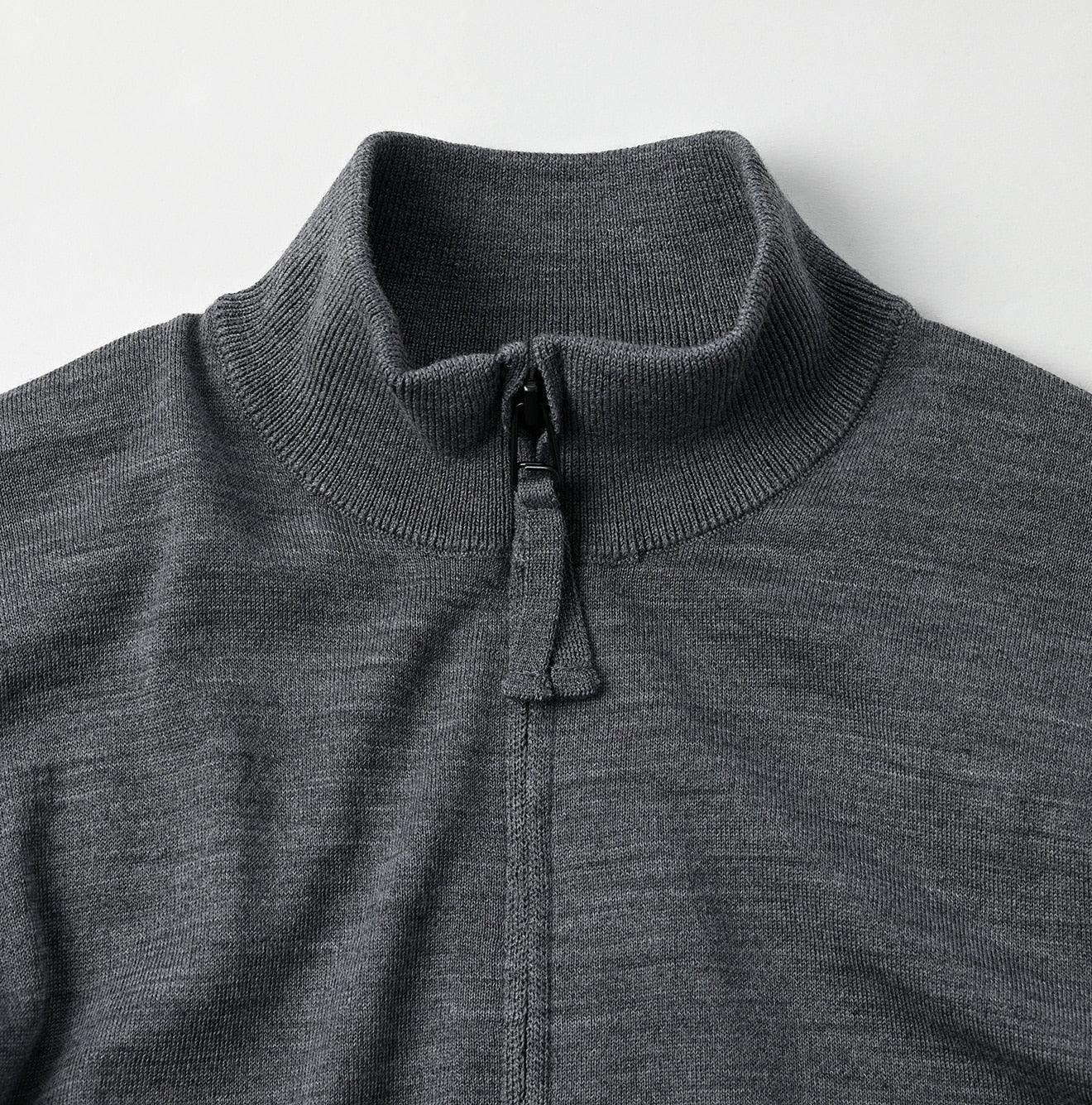 Light Wool Tenjiku Zipper Blouson - 45R by 45rpm studio - Image 11