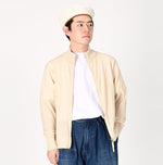 Light Wool Tenjiku Zipper Blouson - 45R by 45rpm studio