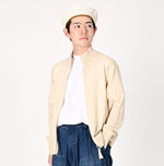 Light Wool Tenjiku Zipper Blouson - 45R by 45rpm studio