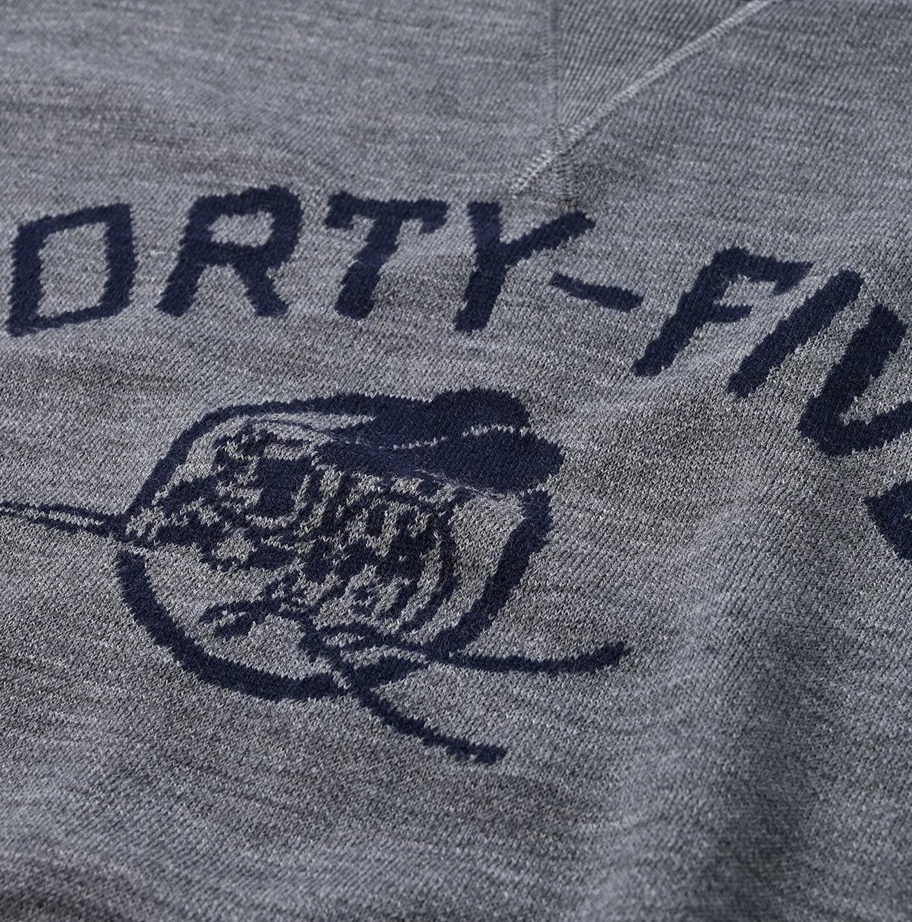 Light Wool Lettered T-shirt - 45R by 45rpm studio - Image 10