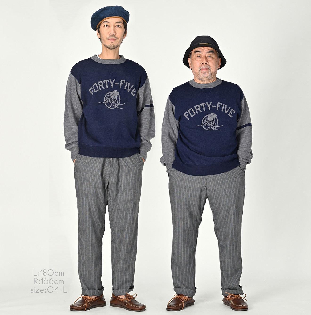 Light Wool Lettered T-shirt - 45R by 45rpm studio