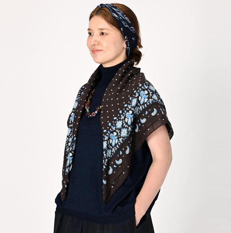 Twill Paisley Dot FUROSHIKii - 45R by 45rpm studio - Image 6