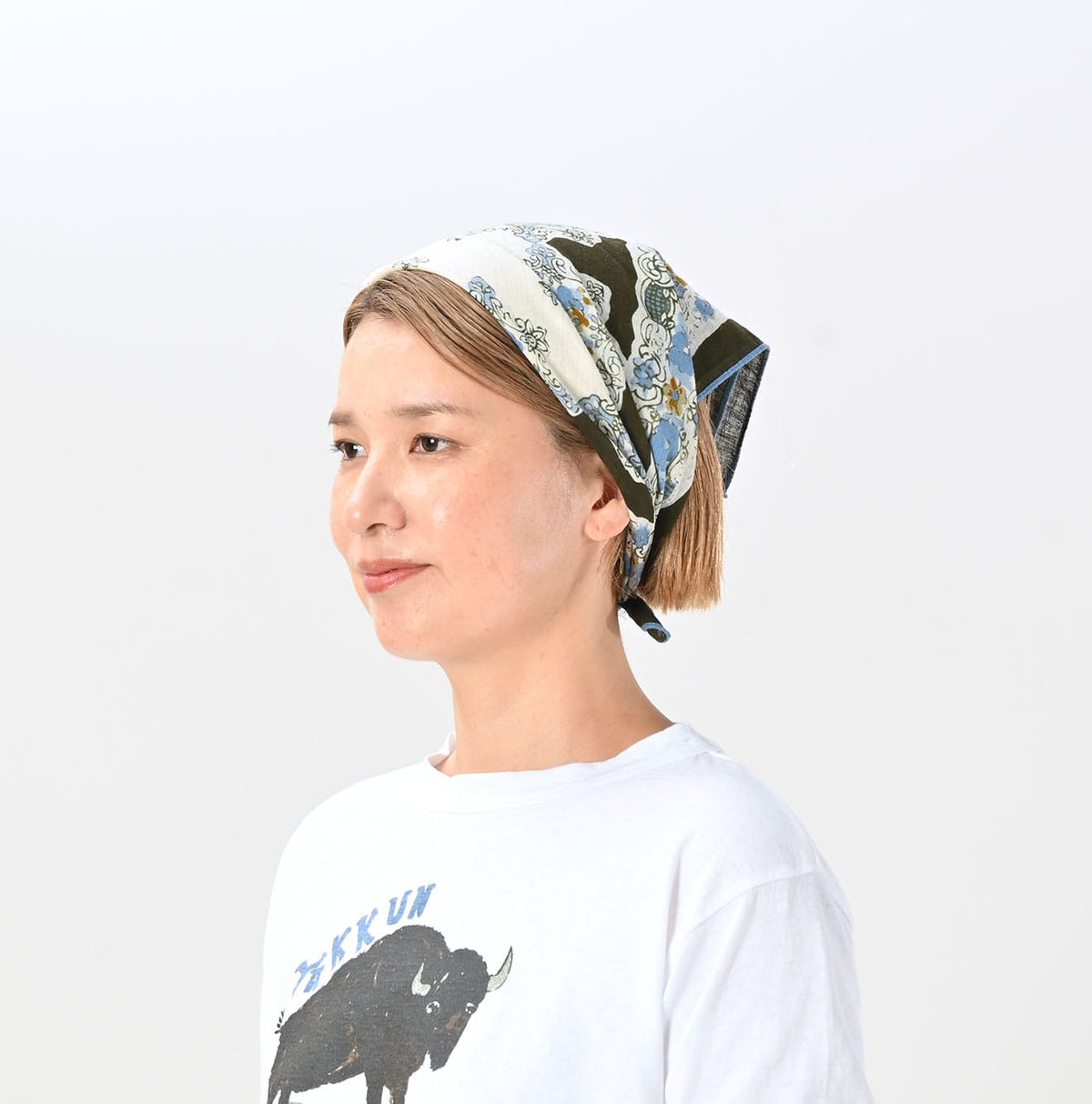 45R Gauze Linum Bandana