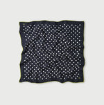 45R Silk Lined Dot Big Bandana
