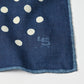 45R Indigo Lined Dot Big Bandana