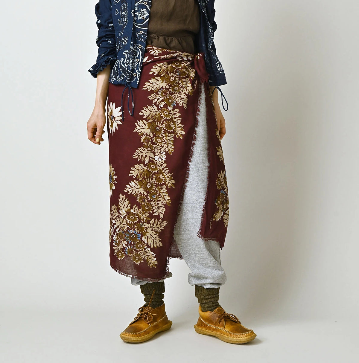45R Supima Shellpa Flower FUROSHIKii