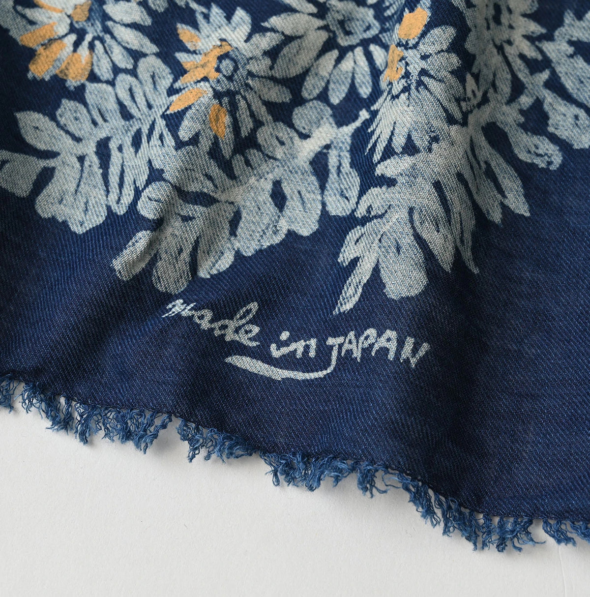 45R Indigo Supima Shellpa Flower FUROSHIKii