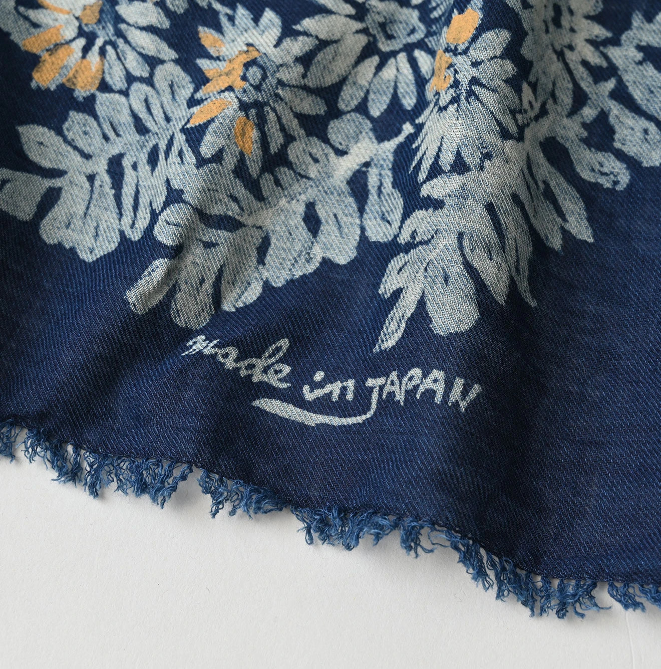 45R Indigo Supima Shellpa Flower FUROSHIKii - Image 6