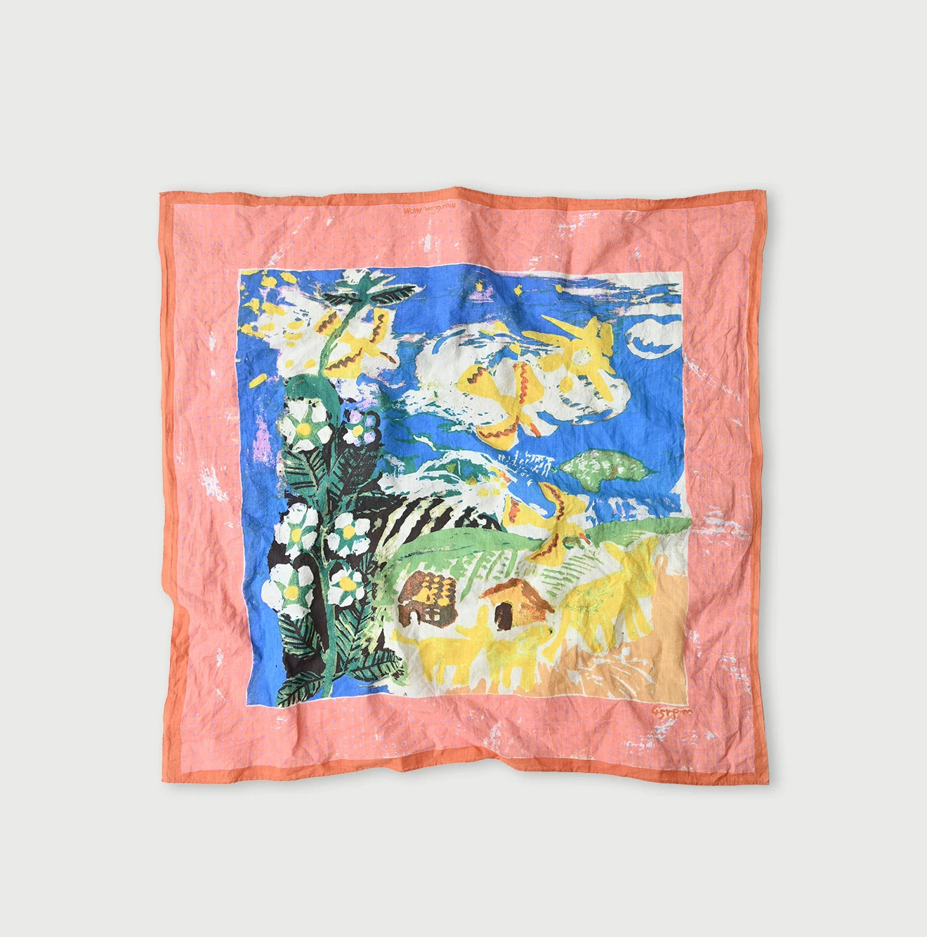 45R Khadi Donkey Hometown Bandana - Image 1