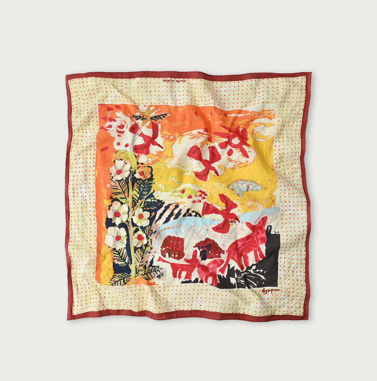 45R Khadi Donkey Hometown Bandana