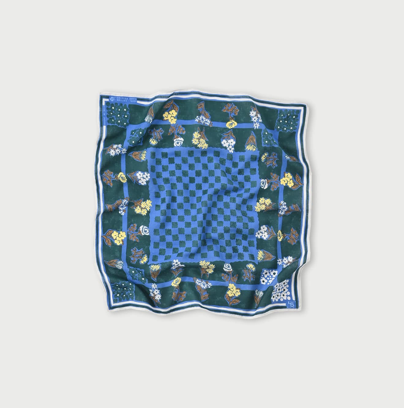 Twill Happy Flower Bandana