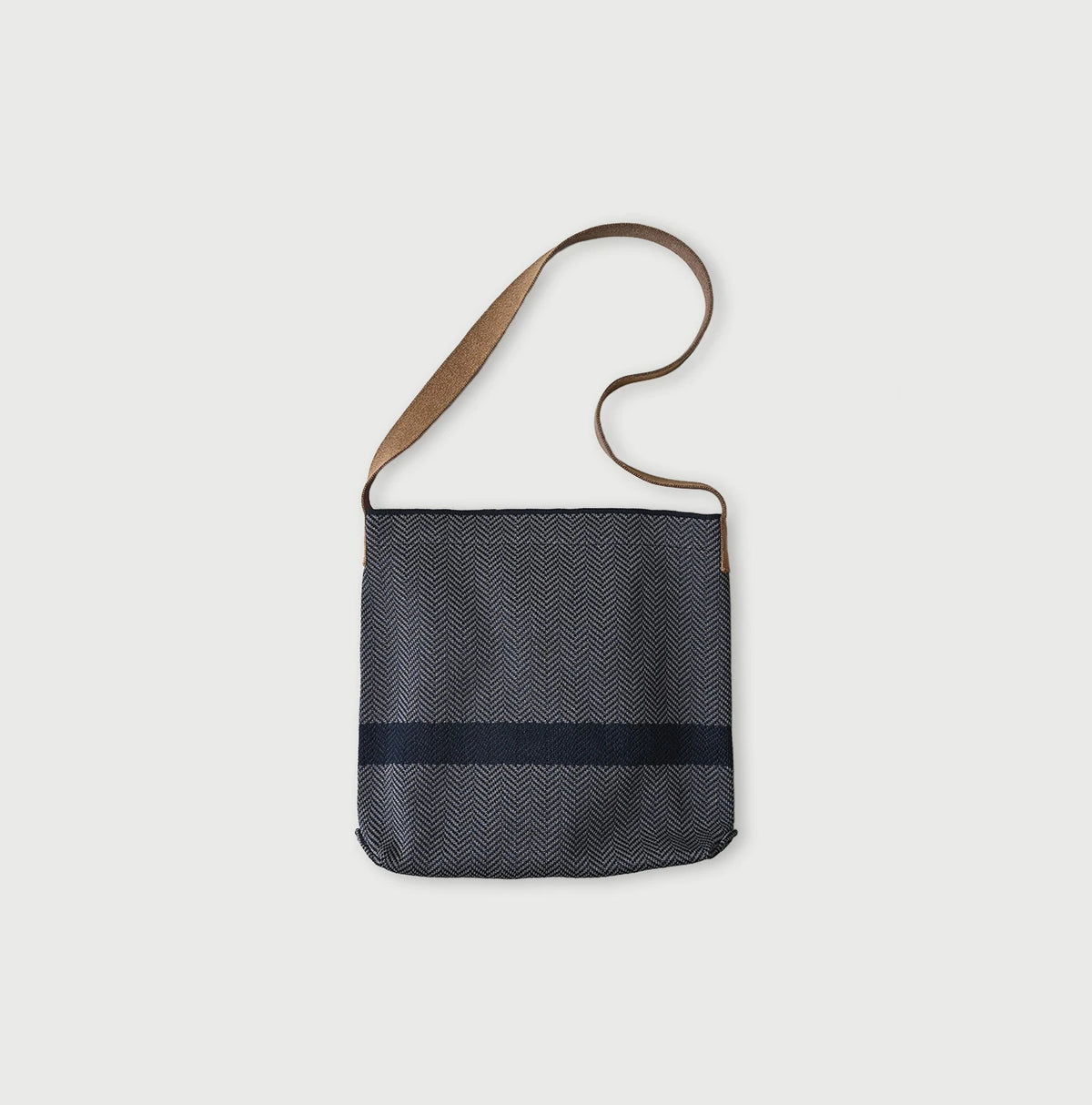 45R Jacquard Herringbone Tote Bag