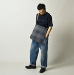 45R Jacquard Herringbone Tote Bag