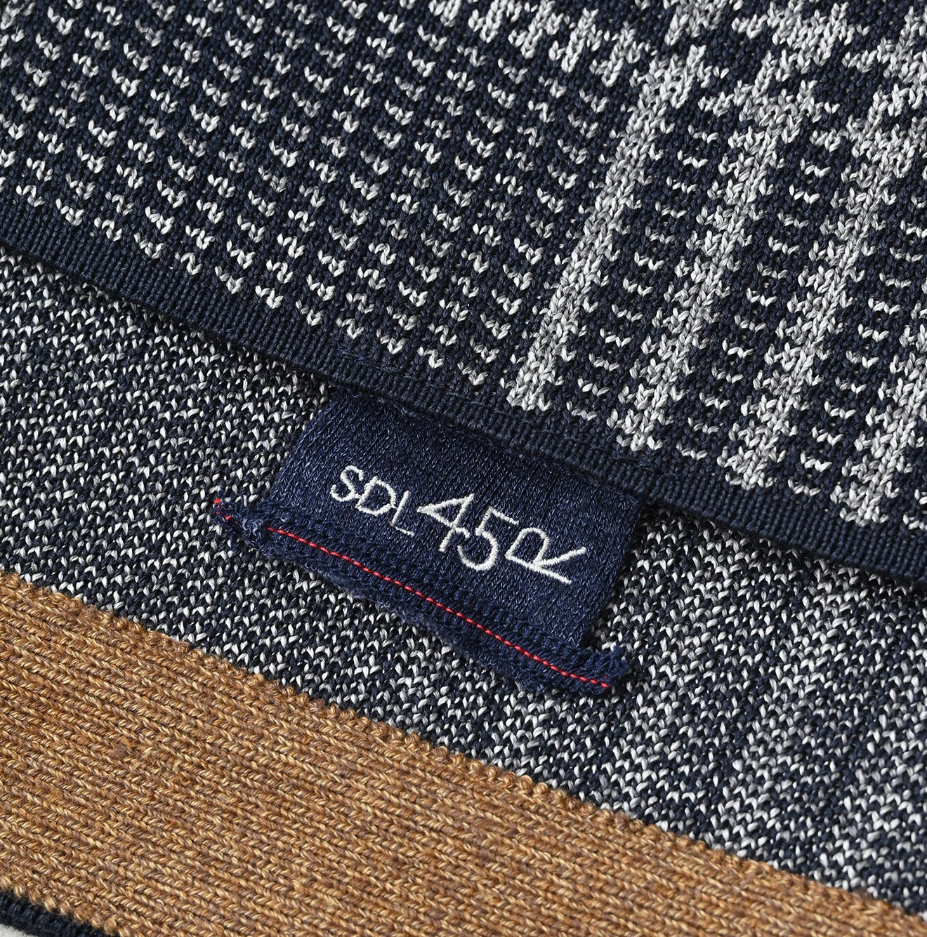45R Jacquard Herringbone Tote Bag