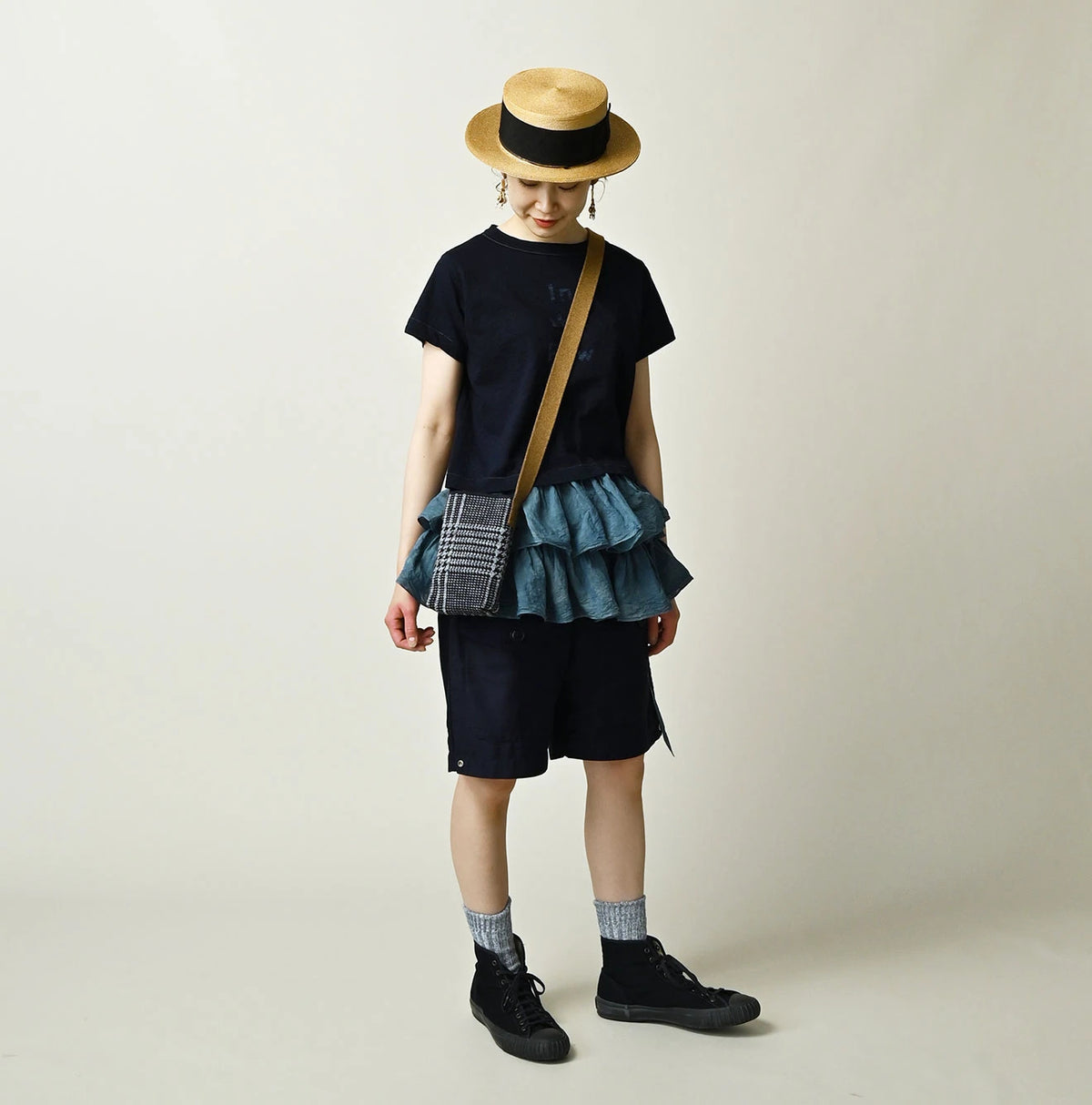 45R Jacquard Herringbone Pochette