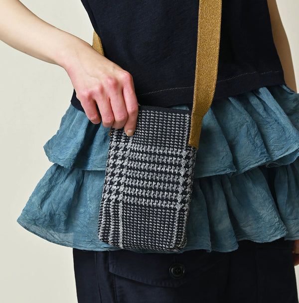 45R Jacquard Herringbone Pochette