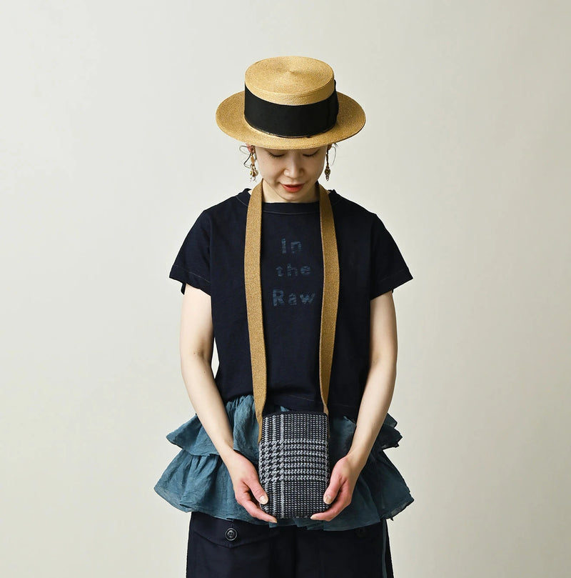 45R Jacquard Herringbone Pochette - Image 7