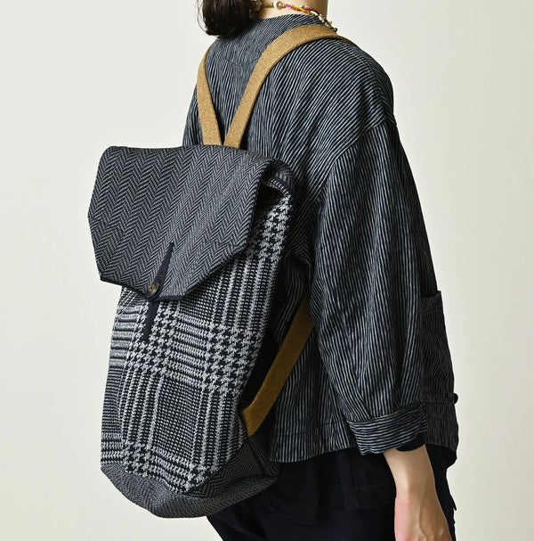 45R Jacquard Herringbone Backpack