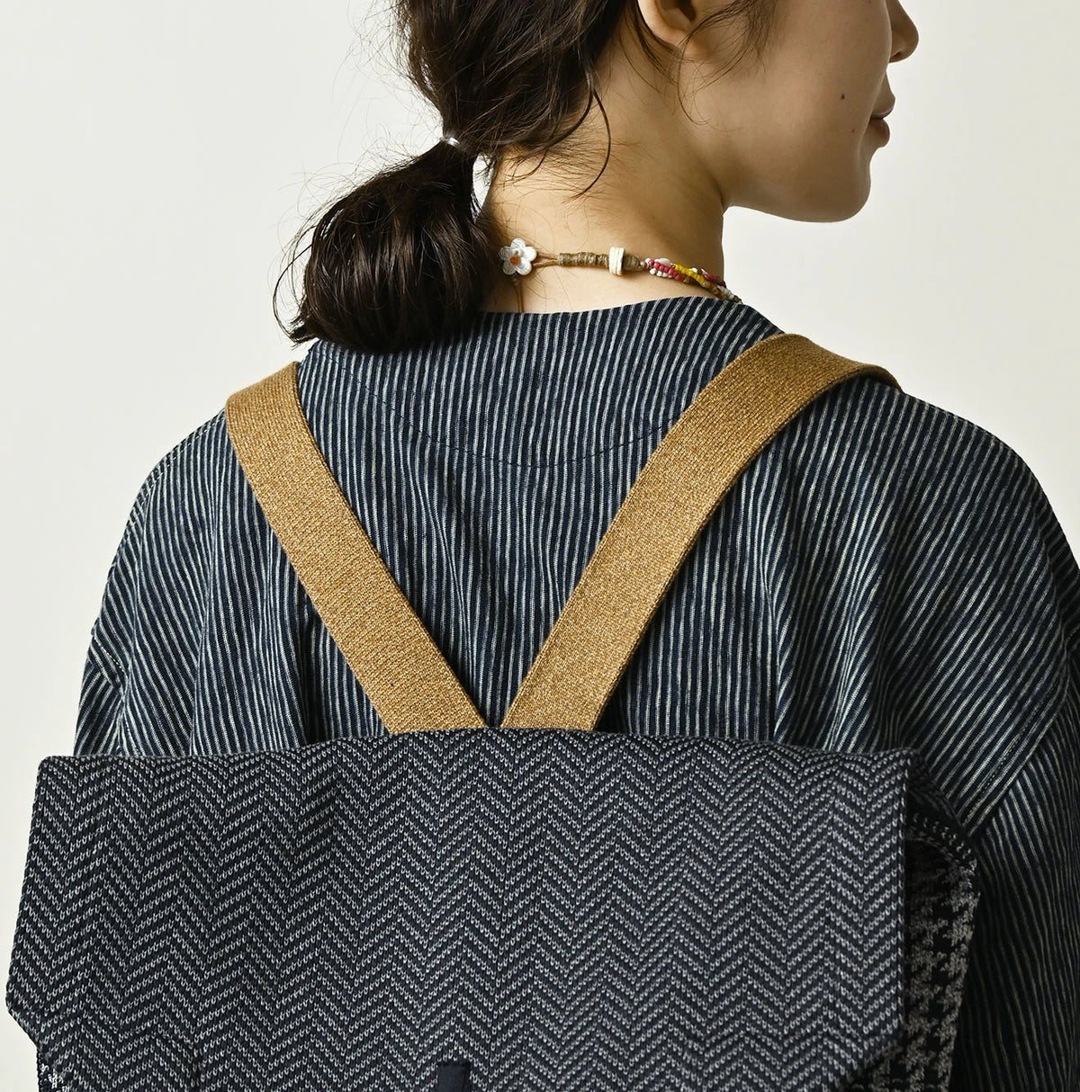 45R Jacquard Herringbone Backpack