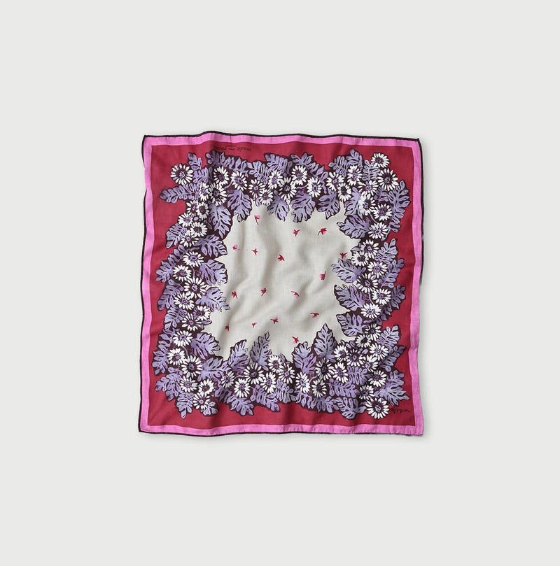 45R Supima Shellpa Flower Bandana - Image 2