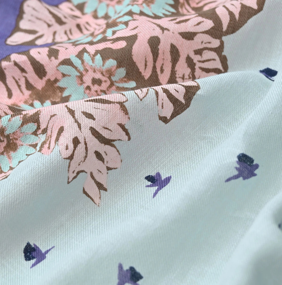 45R Supima Shellpa Flower Bandana