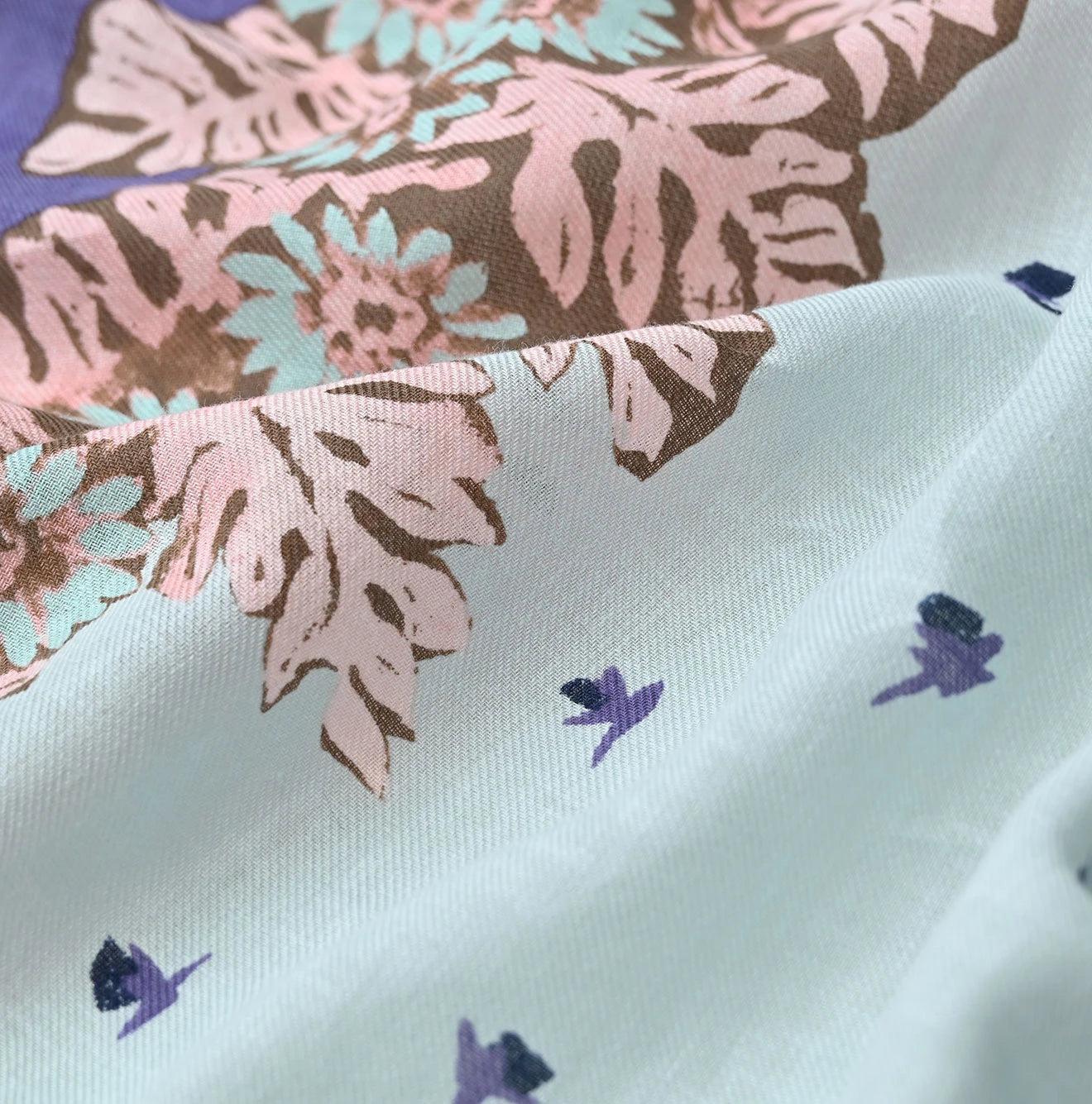 45R Supima Shellpa Flower Bandana - Image 7