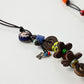 45R Leather x Glass Bead Necklace