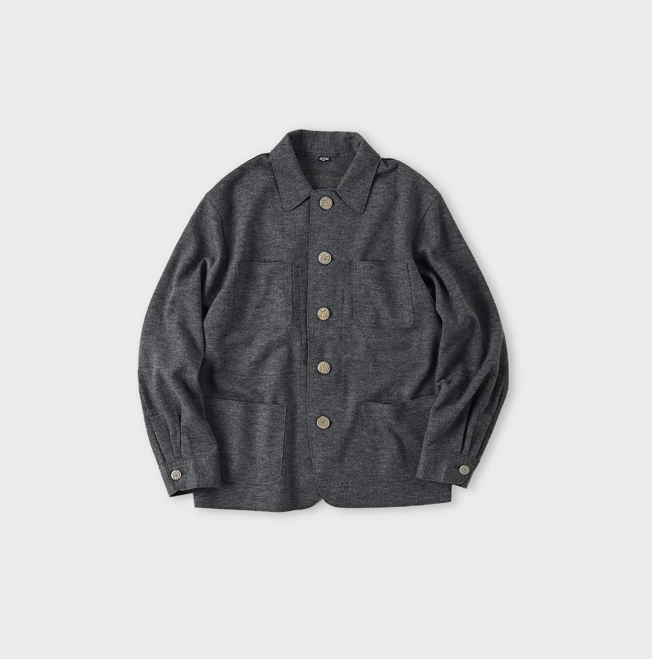 Jersey Flannel 908 Shirt Jacket (Size 3) - 45R by 45rpm studio