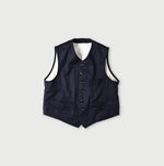 45R Wool Cotton Venetian 908 Miyuki Vest