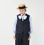 45R Wool Cotton Venetian 908 Miyuki Vest