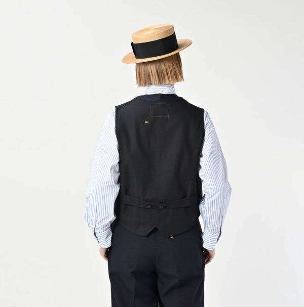 45R Wool Cotton Venetian 908 Miyuki Vest