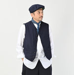 45R Wool Cotton Venetian 908 Miyuki Vest