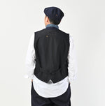 45R Wool Cotton Venetian 908 Miyuki Vest