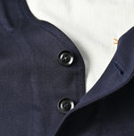 45R Wool Cotton Venetian 908 Miyuki Vest