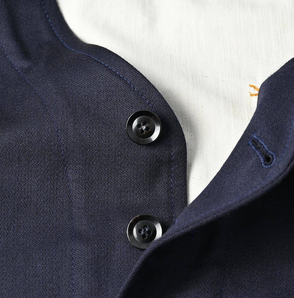 45R Wool Cotton Venetian 908 Miyuki Vest - Image 15