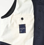 45R Wool Cotton Venetian 908 Miyuki Vest
