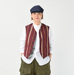 45R Wool Cotton Venetian 908 Miyuki Vest