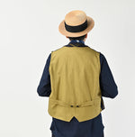 45R Wool Cotton Venetian 908 Miyuki Vest