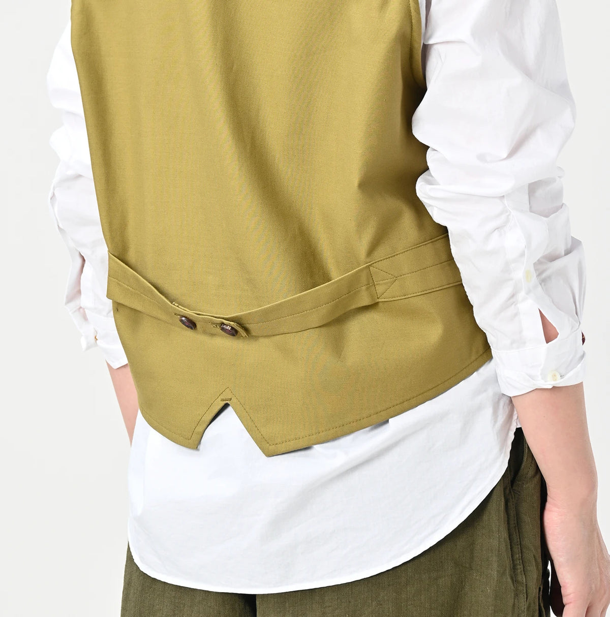 45R Wool Cotton Venetian 908 Miyuki Vest