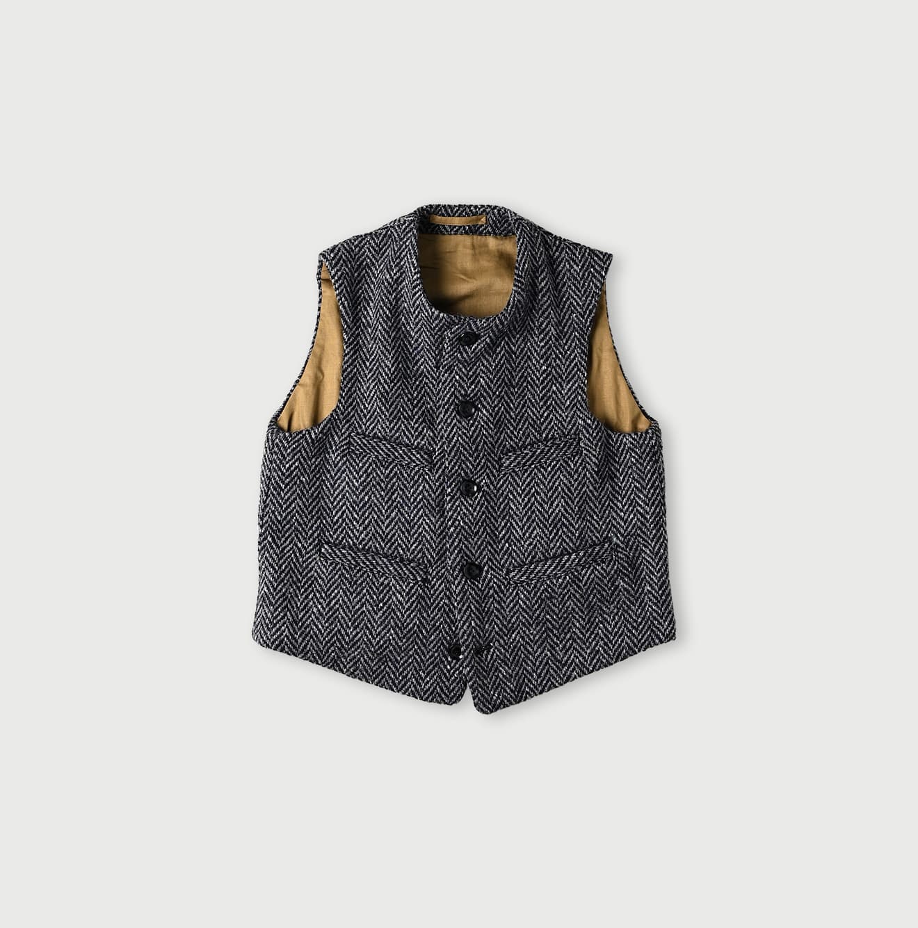45R Donegal Tweed 908 Cruise Vest - Image 1