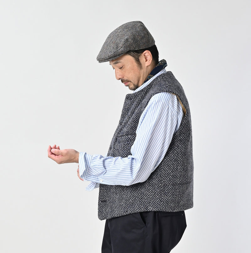 45R Donegal Tweed 908 Cruise Vest