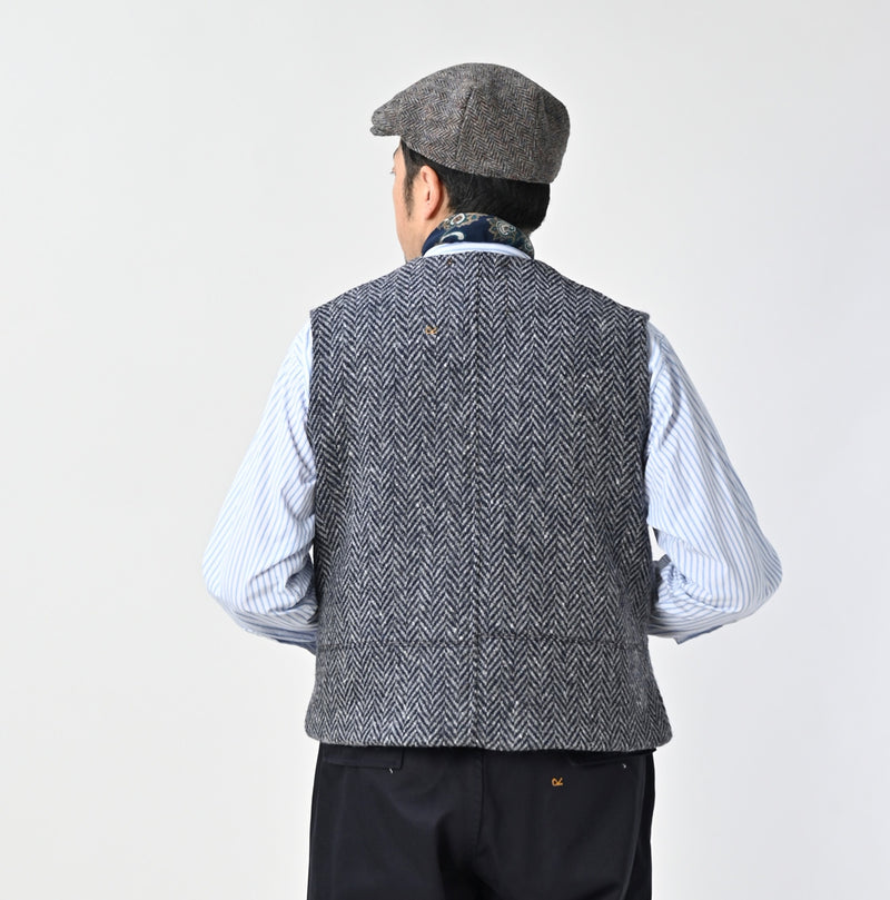 45R Donegal Tweed 908 Cruise Vest - Image 6