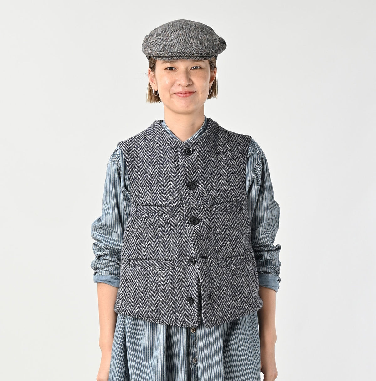 45R Donegal Tweed 908 Cruise Vest