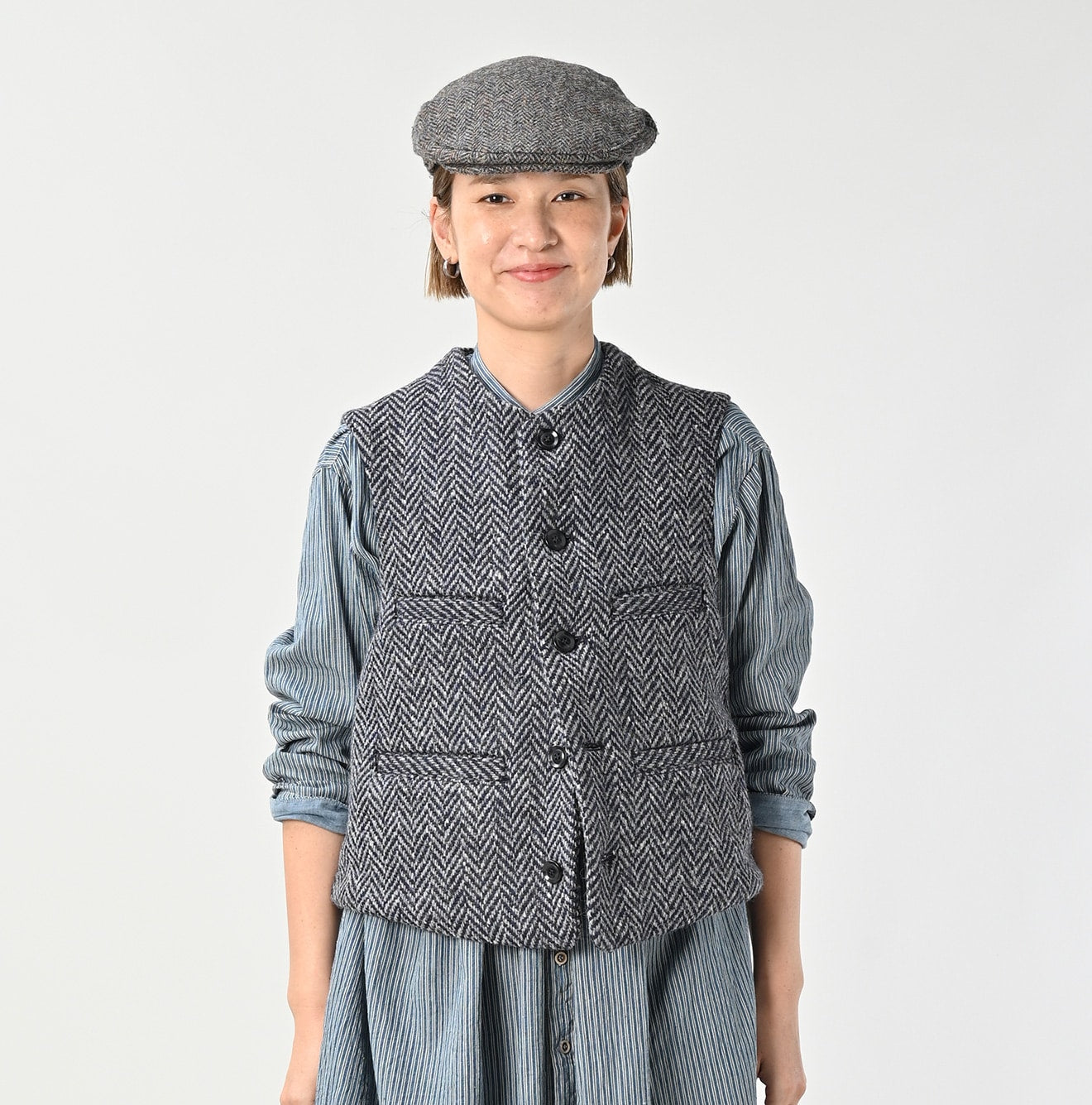 45R Donegal Tweed 908 Cruise Vest