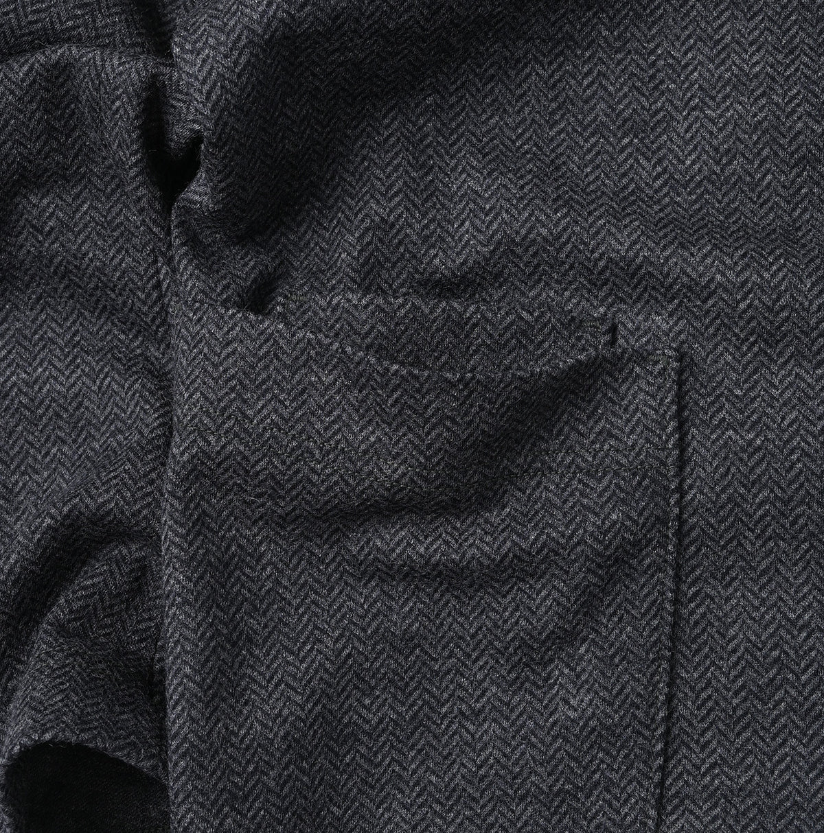 45R Herringbone Jersey Flannel 908 Cardigan Jacket